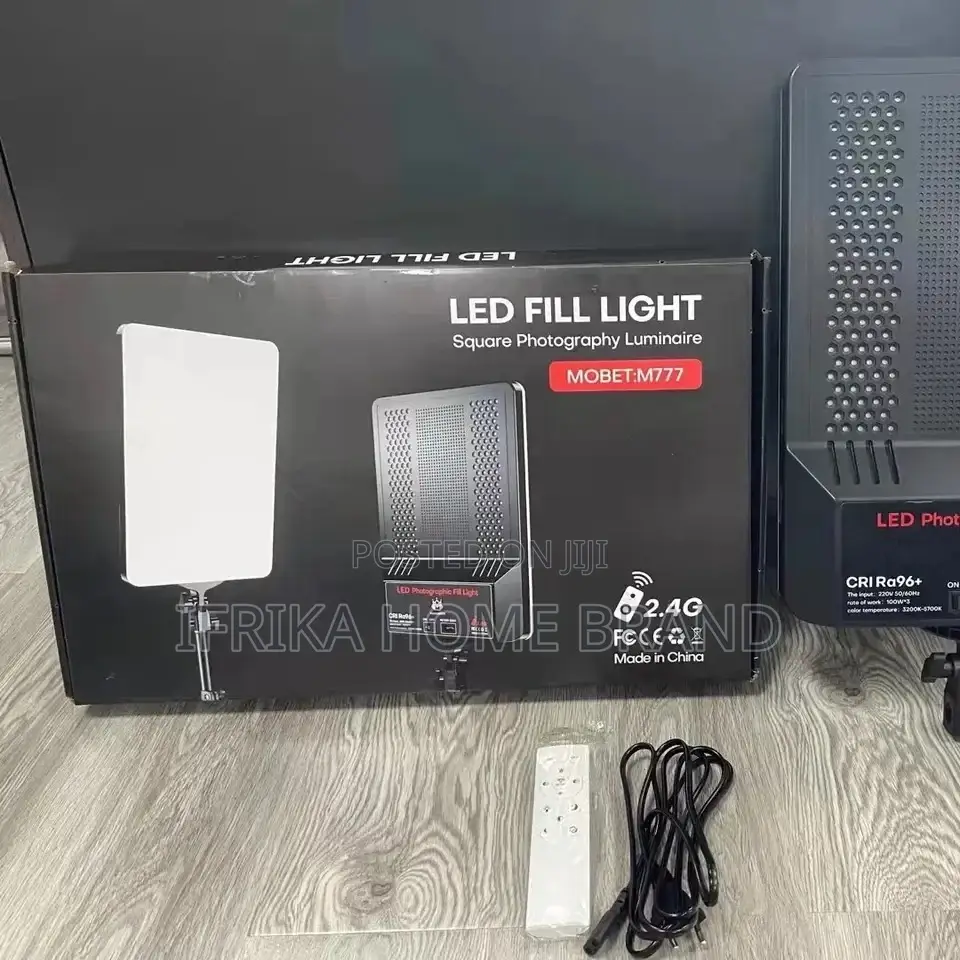 85W Dimmable Photography LED Video Light Flatpanel Fill Lamp