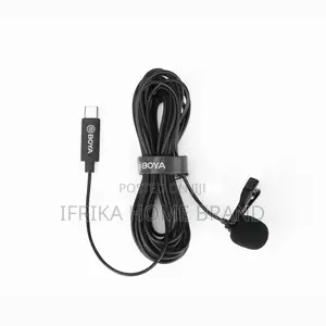 BOYA Phone Digital Lavalier Microphone for iPad Pro Mac PC
