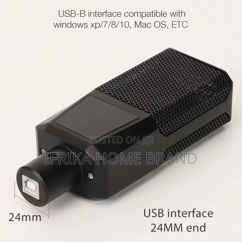 Recording Vlogusb Condenser Streaming Microphone for Podcast