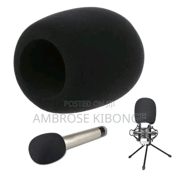 Windproof High Density Thick Sponge Studio Microphone Covers