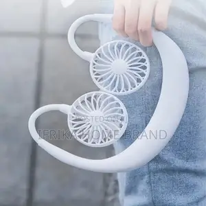 Fan Hanging Neck Small Fan Rechargeable USB Hanging Neck Fan