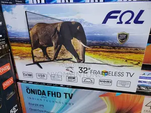 FOL 32"Digital Frameless Tv With Free to Air.