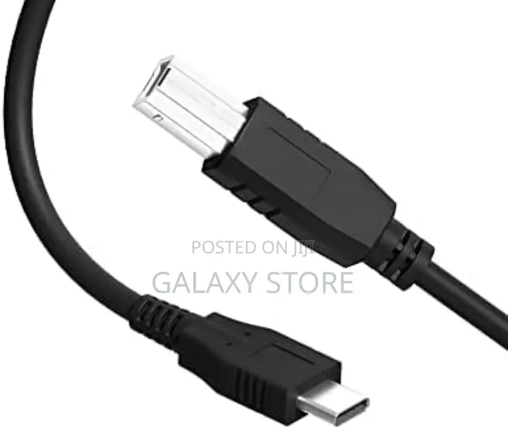 USB-C Type-c To USB Type B 2.0 Printer Scanner Cable
