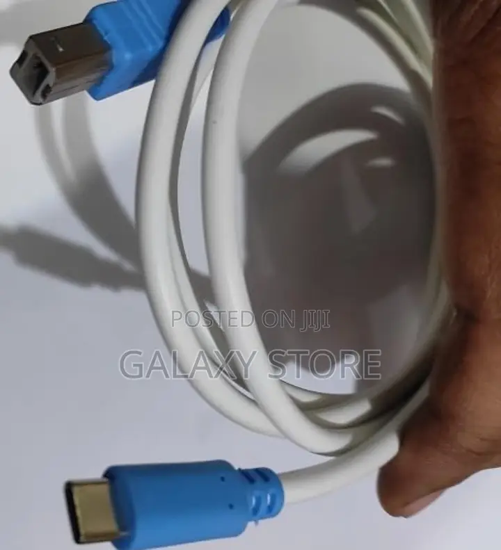 USB-C Type-c To USB Type B 2.0 Printer Scanner Cable