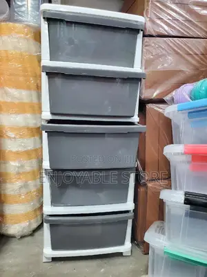 Plastic Storage Cabinet Trolley