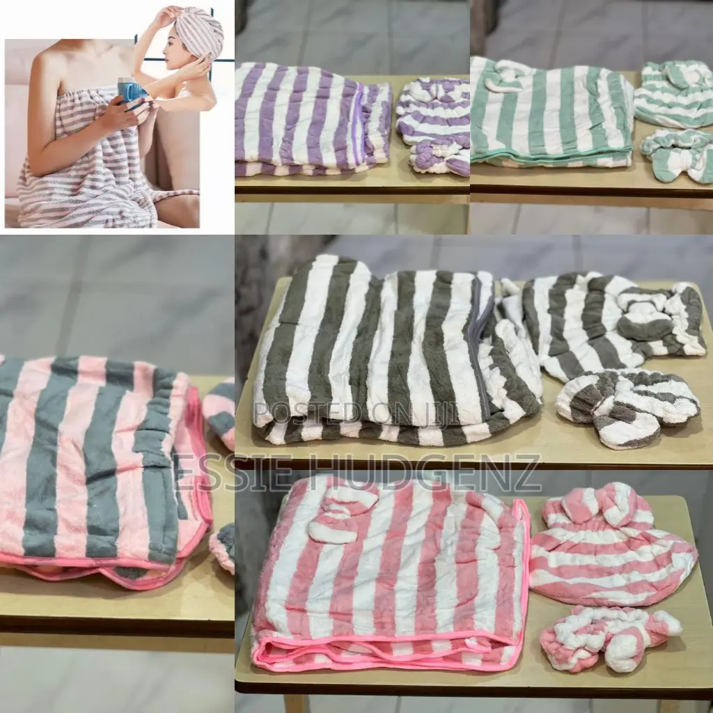3pcs Towel Skirt