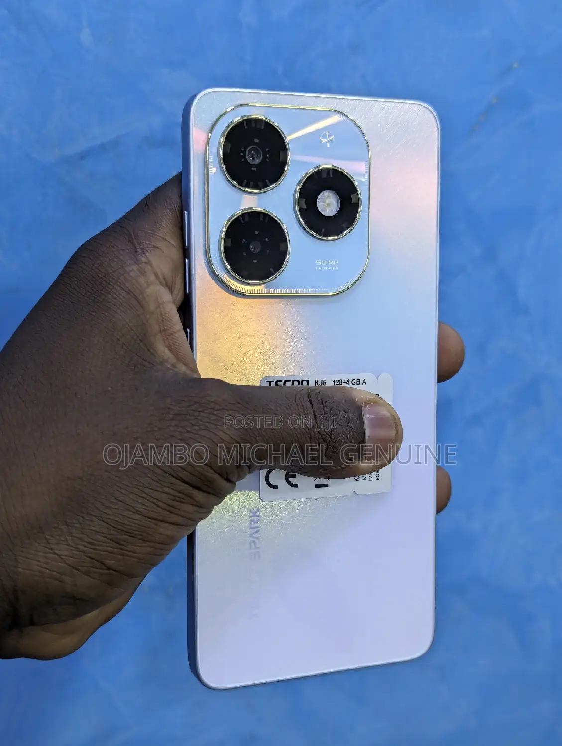 Tecno Spark 20 128 GB Silver