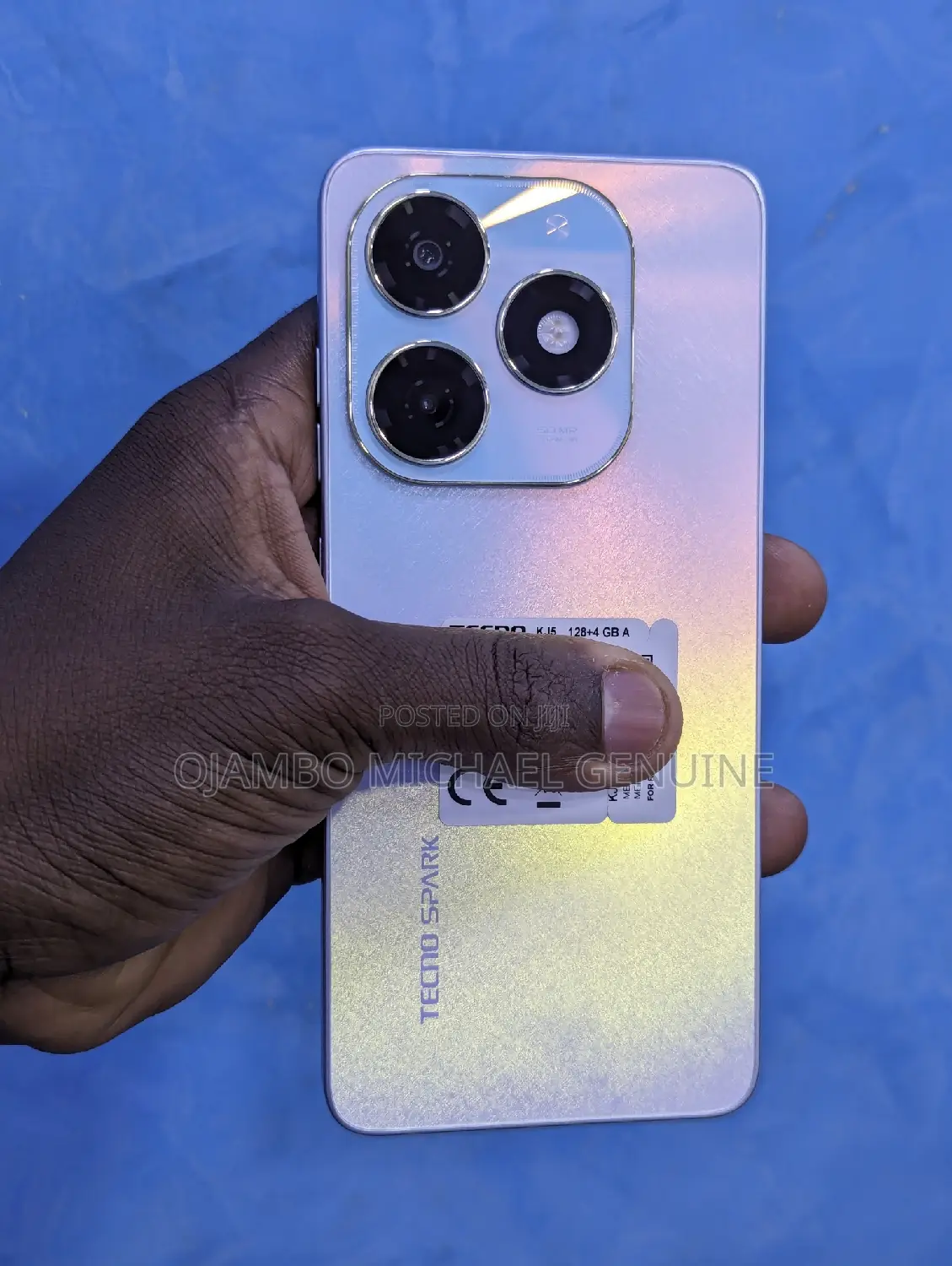 Tecno Spark 20 128 GB Silver