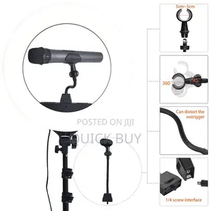18 Inch Dimmable LED Ring Light Kit With Tripod