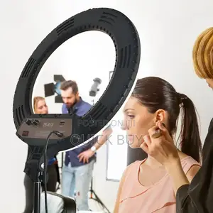 18 Inch Dimmable LED Ring Light Kit With Tripod