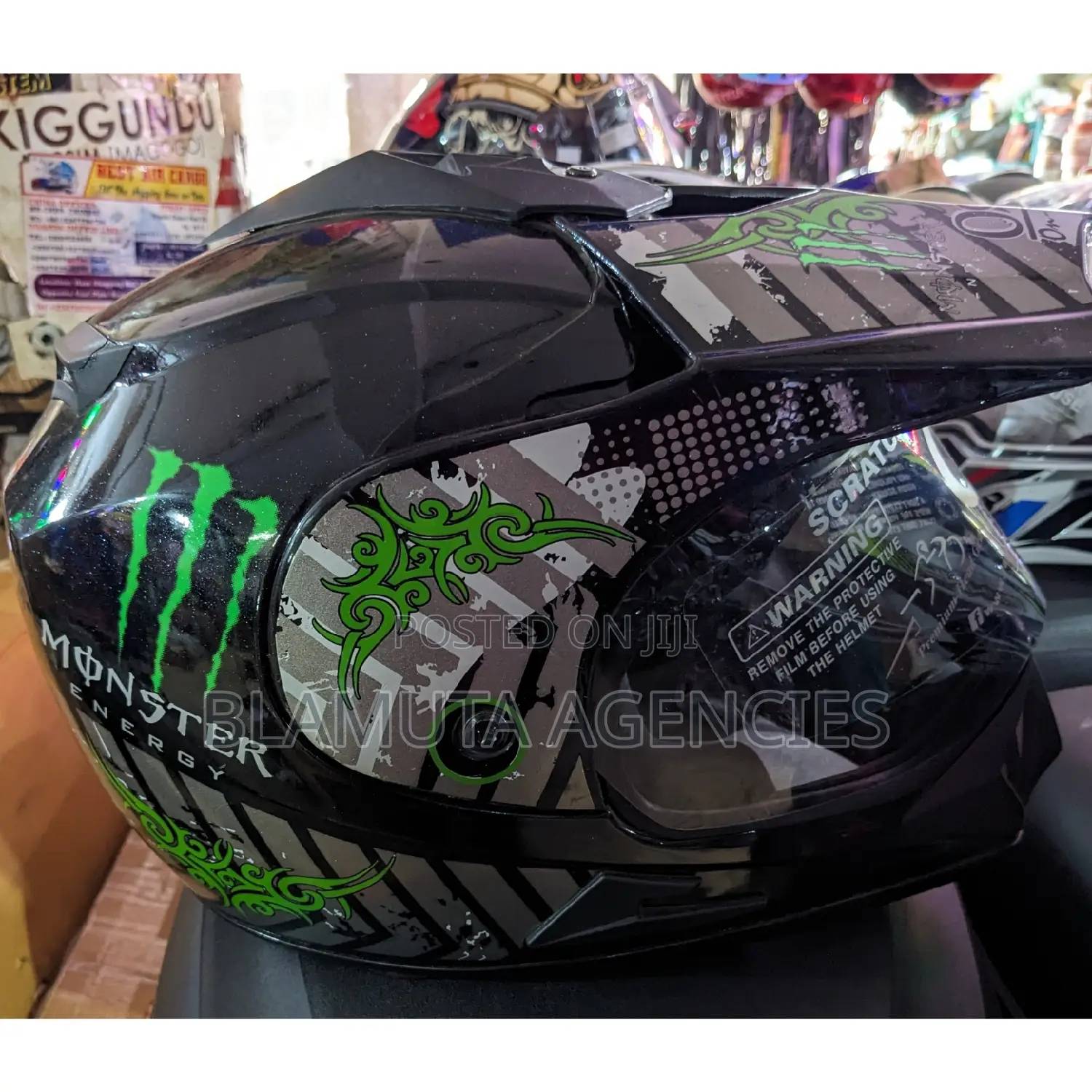 Bike Helmet Monster 