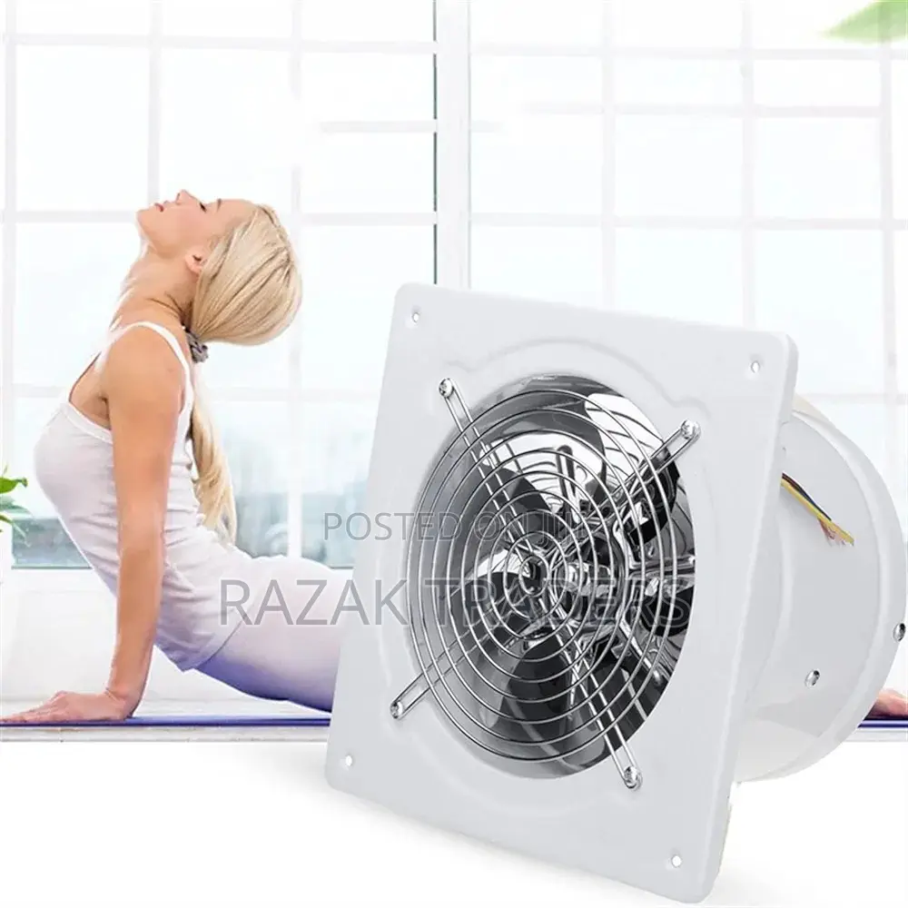 Axial Fan Air Exhaust Fan 4 Inch 50W High Speed Exhaust Fan