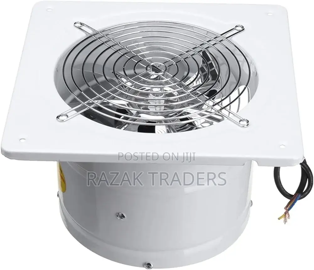 Axial Fan Air Exhaust Fan 4 Inch 50W High Speed Exhaust Fan