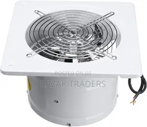 Axial Fan Air Exhaust Fan 4 Inch 50W High Speed Exhaust Fan