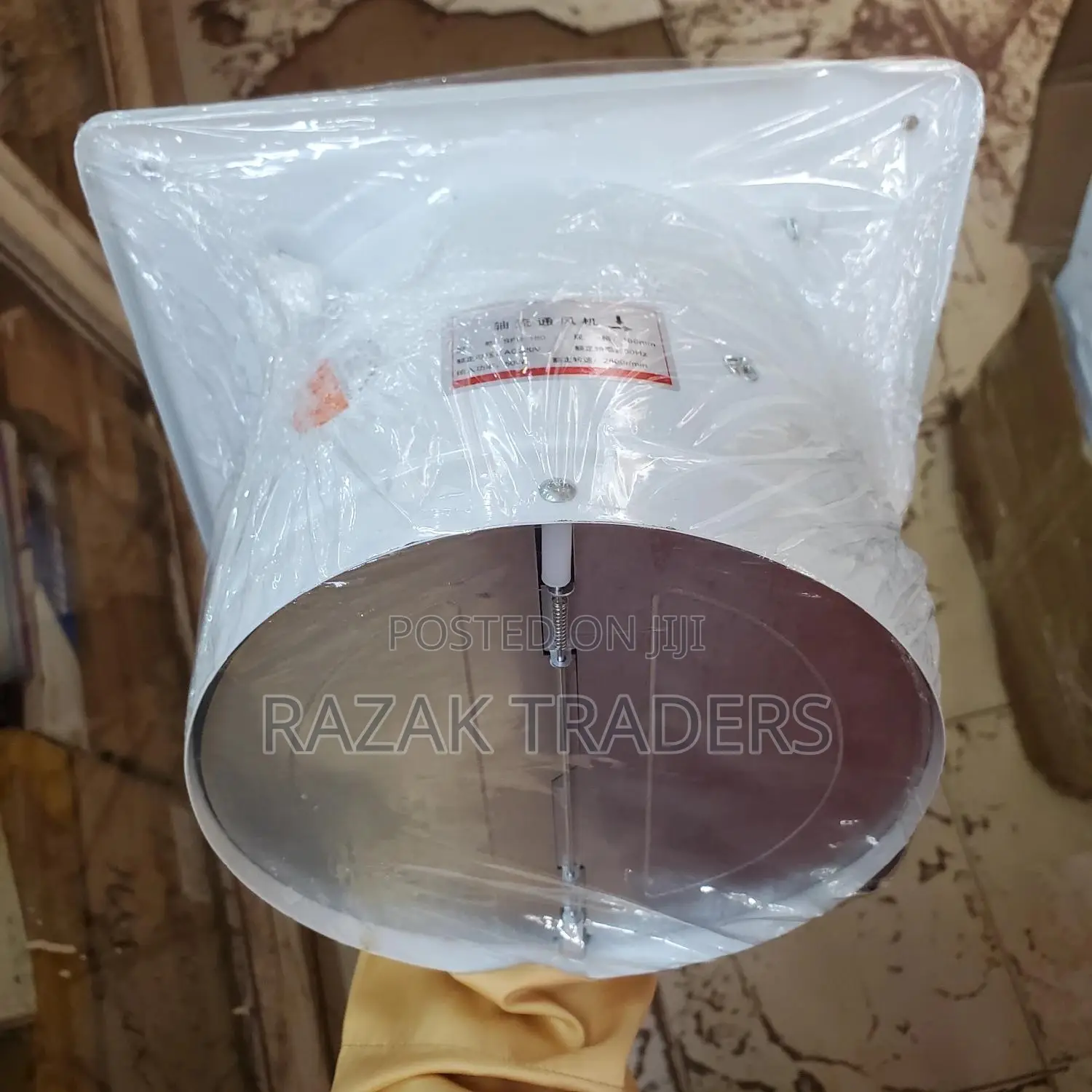 Axial Fan Air Exhaust Fan 4 Inch 50W High Speed Exhaust Fan