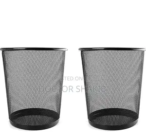 Heavy Duty Metal Mesh Dust Bin for Office Use
