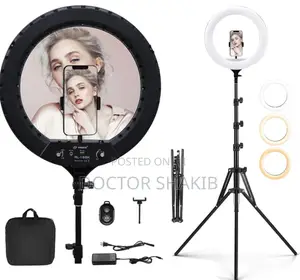 18 Inch Led Selfie Ring Light Kit With Tripod Phone Holder