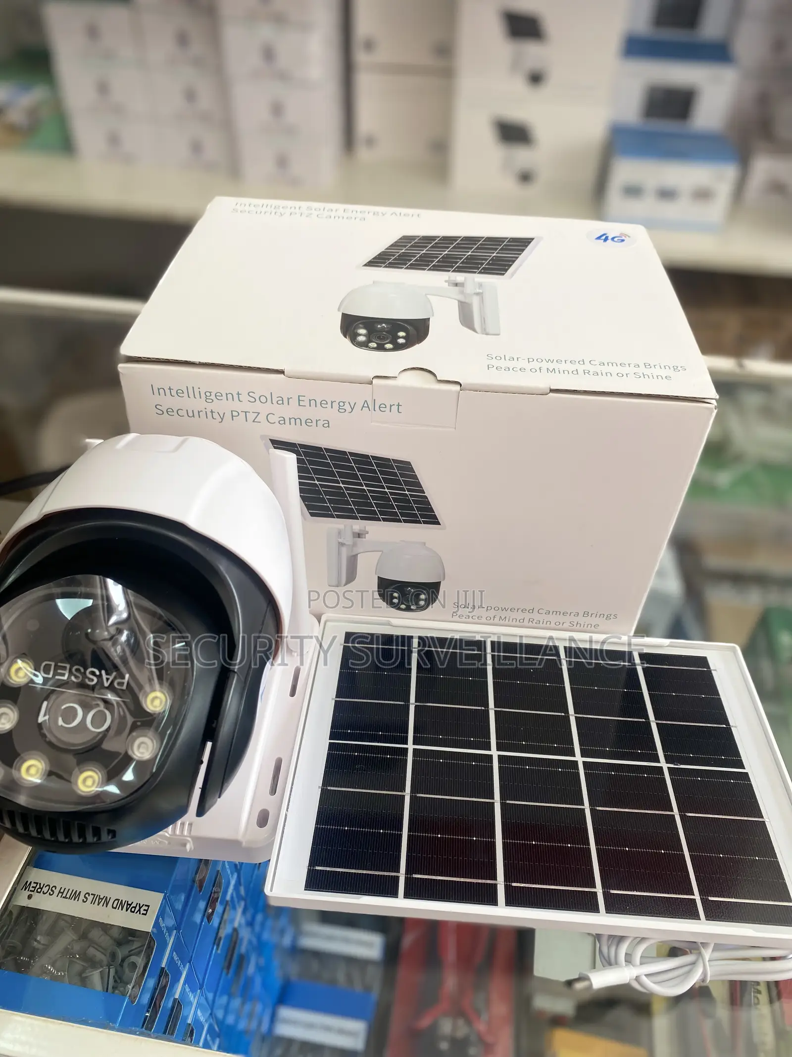 X10 Optical Zoom Solar Camera