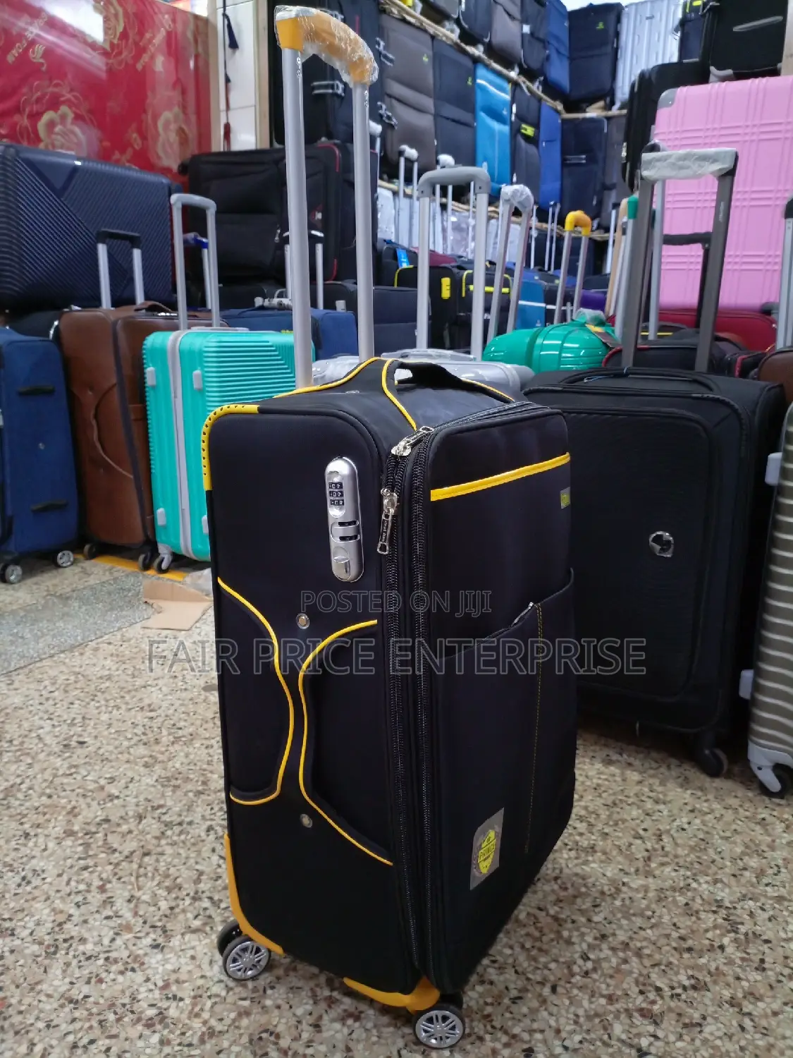 VIP Cloth Suitcases in Medium Size