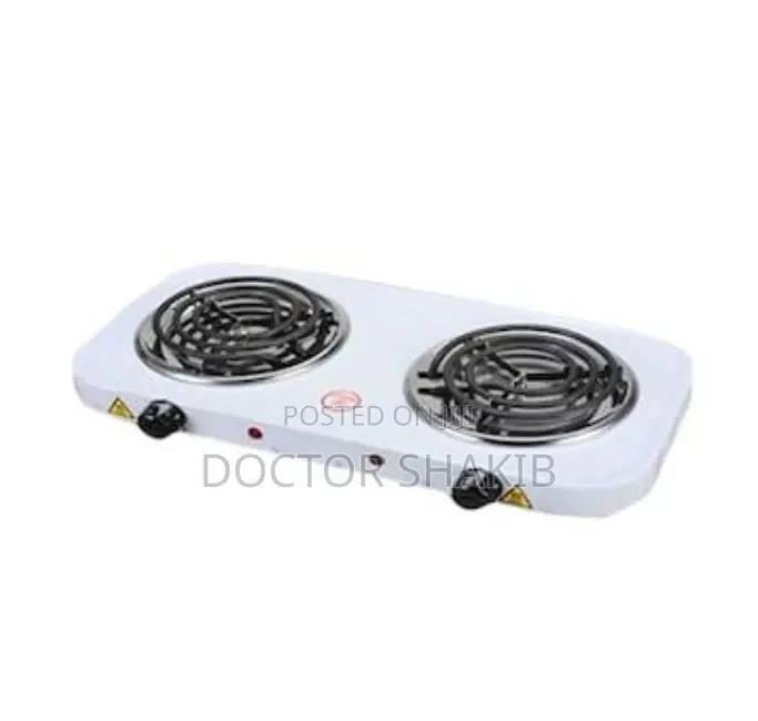 Portable Electric Double Coiled Hotplate