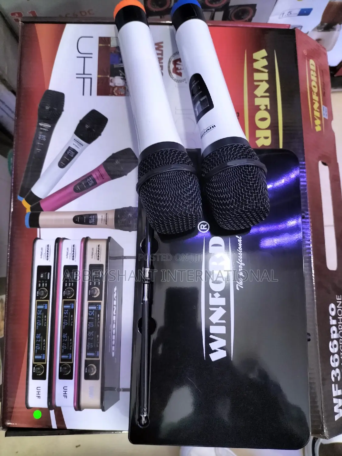 Winford Wireless Microphone Cordless Microphone