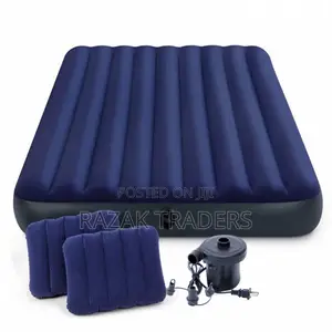 Photo - Airbed Inflatable Foldable Air Mattress Bed With Pump