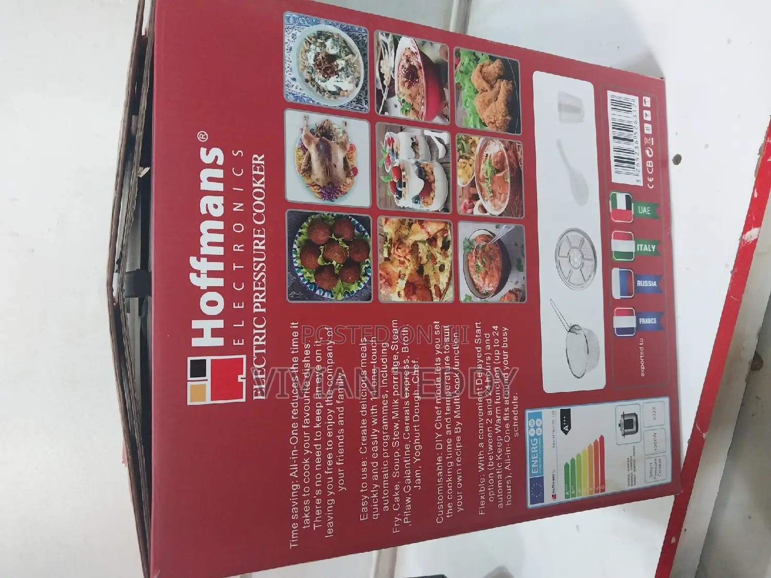 Hoff Man Presure Cooker 6 Litres