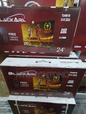 24"Frameless Blackark Digital Tv Wz Inbuilt Free to Air Deco