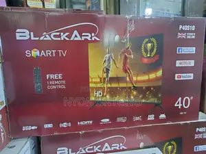 40" Black Ark Smart Android Frameless Tv With Free to Air.