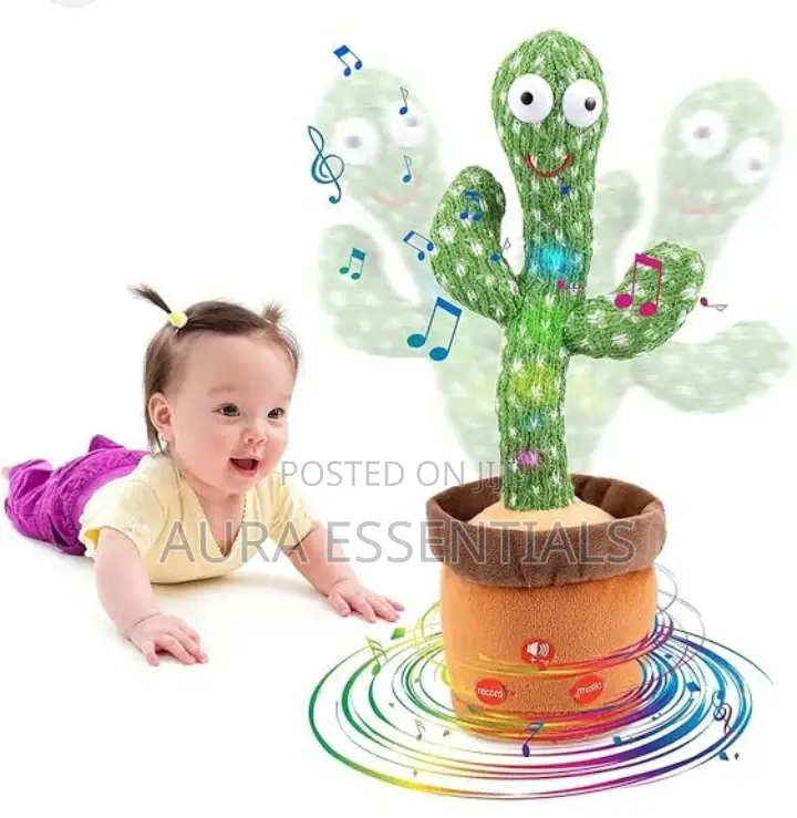 WORLD Talking and Dancing Cactus Toy