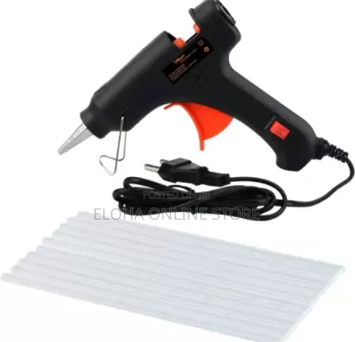 Professional Hot Glue Gun With 9 Pieces Glue Sticks
