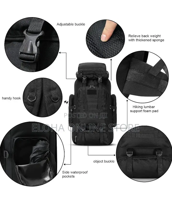70L Camping Hiking Backpack