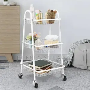 3tiers Movable Storage Trolley