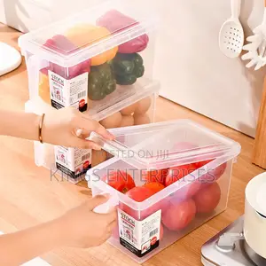 Transparent Fridge Containers