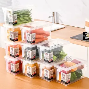 Transparent Fridge Containers