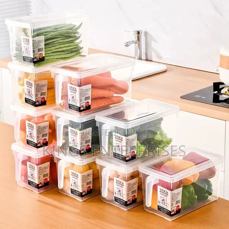 Transparent Fridge Containers