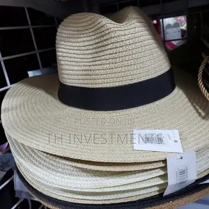 Beige Ladies Sun Hats.