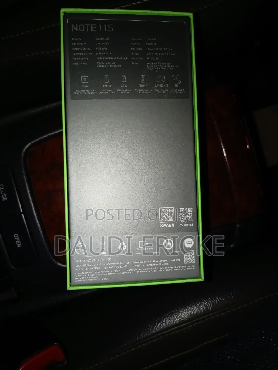 Infinix Note 11 128 GB