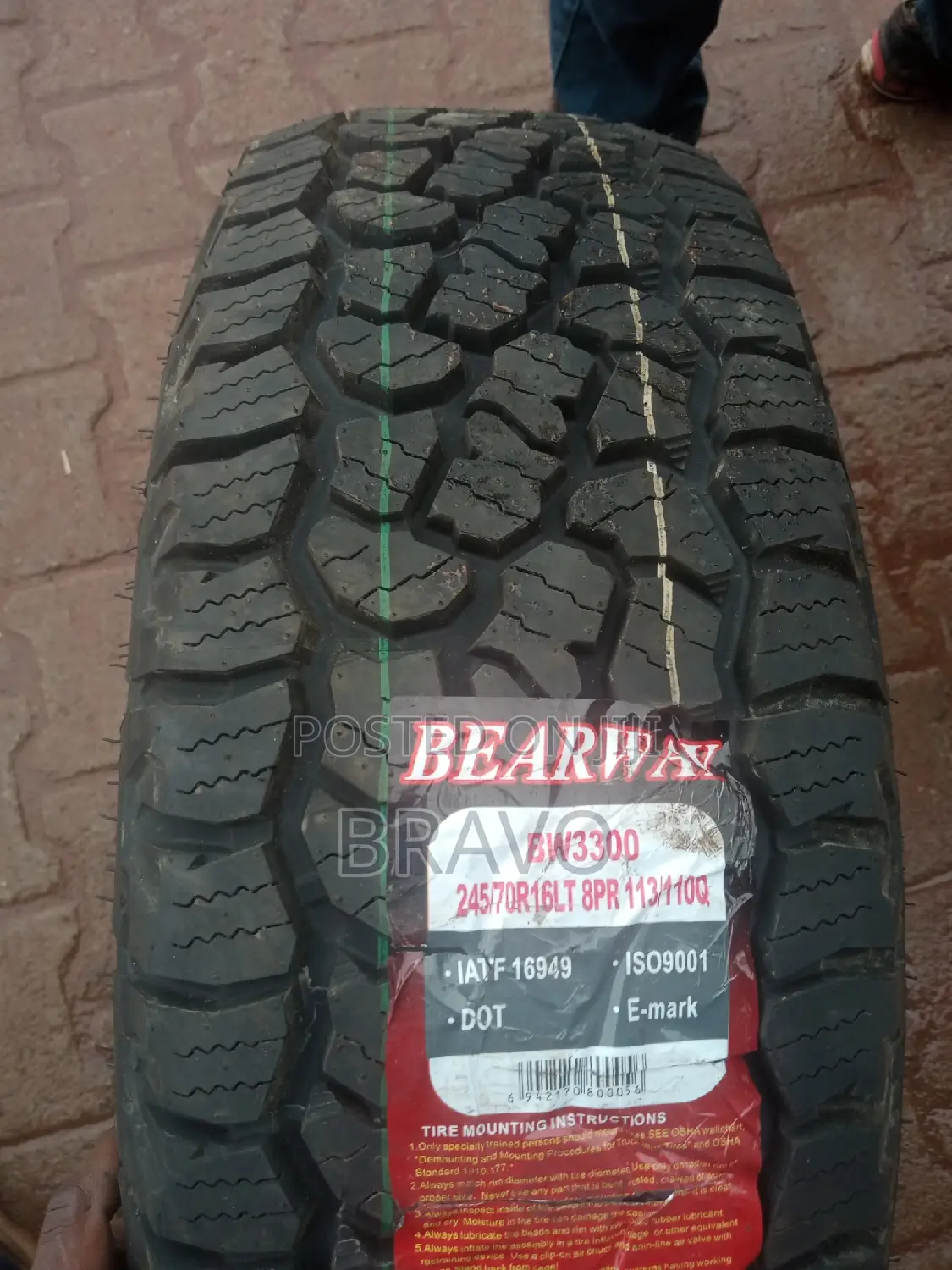 245/70r16 Bearway Tyre.