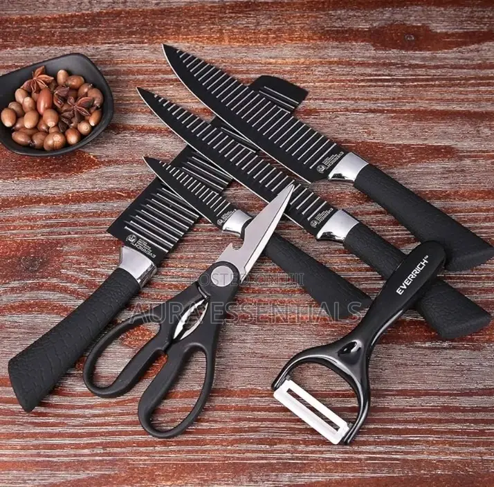Stainless Steel 6 PCS Kitchen Knife Set