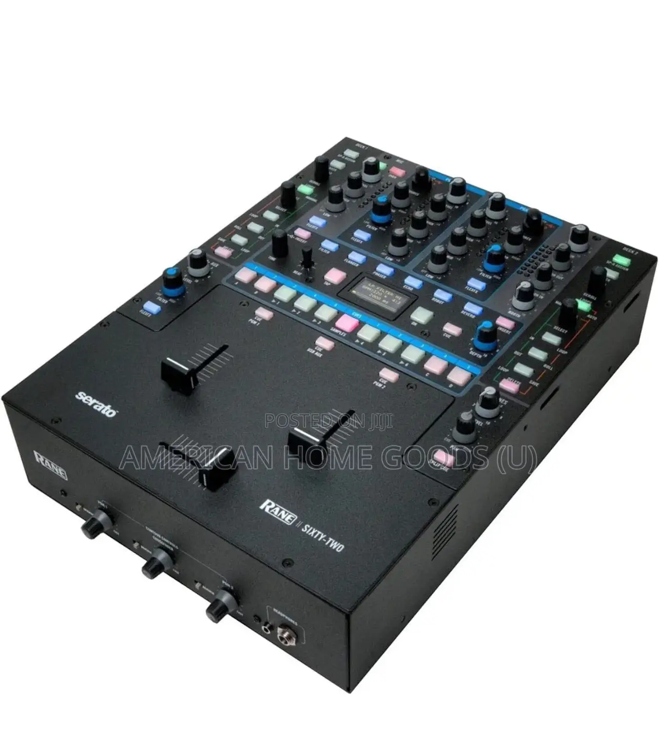 Rane Sixty-Two 62 Serato 2 Channel Dj Mixer +Protective Case