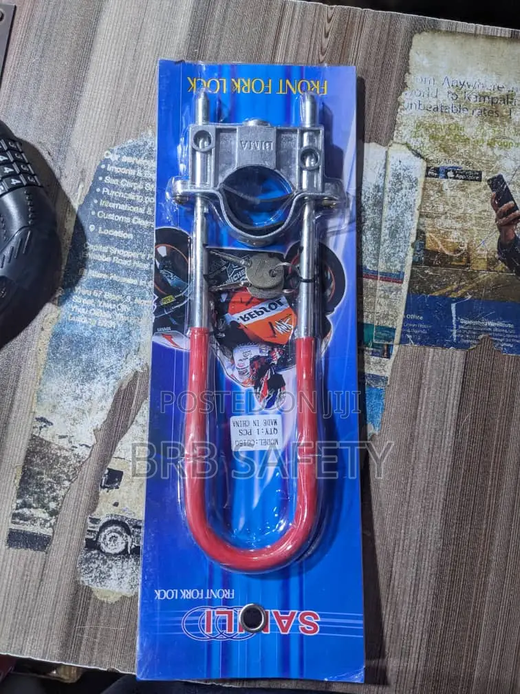 U Fork Motorbike Lock Small