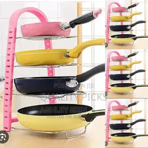 Kitchen Holder Frying Pan Rack