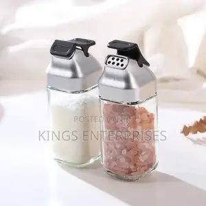 2pc Oil Dispensers With 2pc Spice/Salt Holders