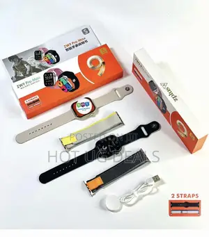Photo - Digital Smart Watch With 2 Straps- Multicolour