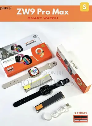 Digital Smart Watch With 2 Straps- Multicolour