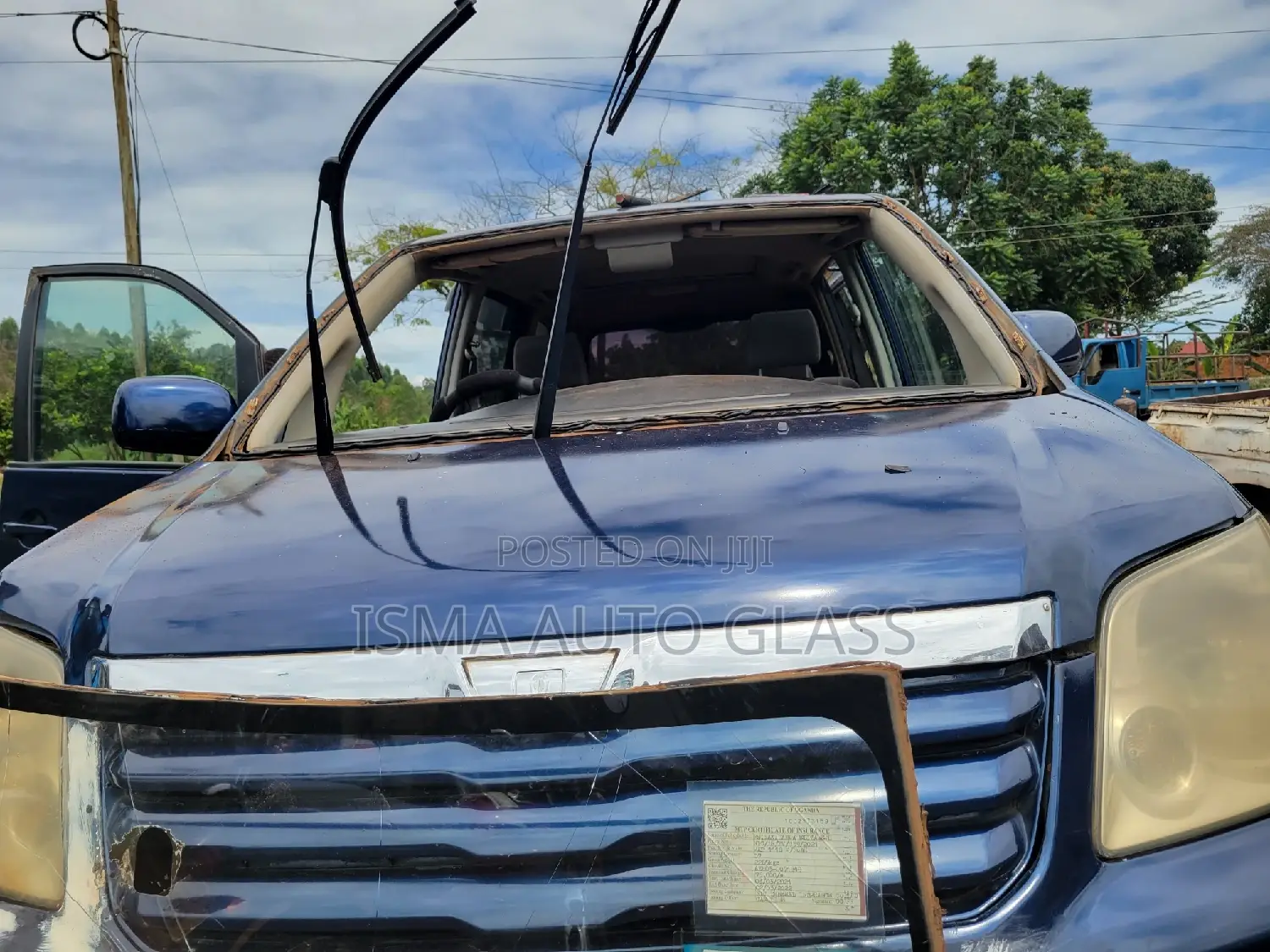 Mobile Glass Fixing