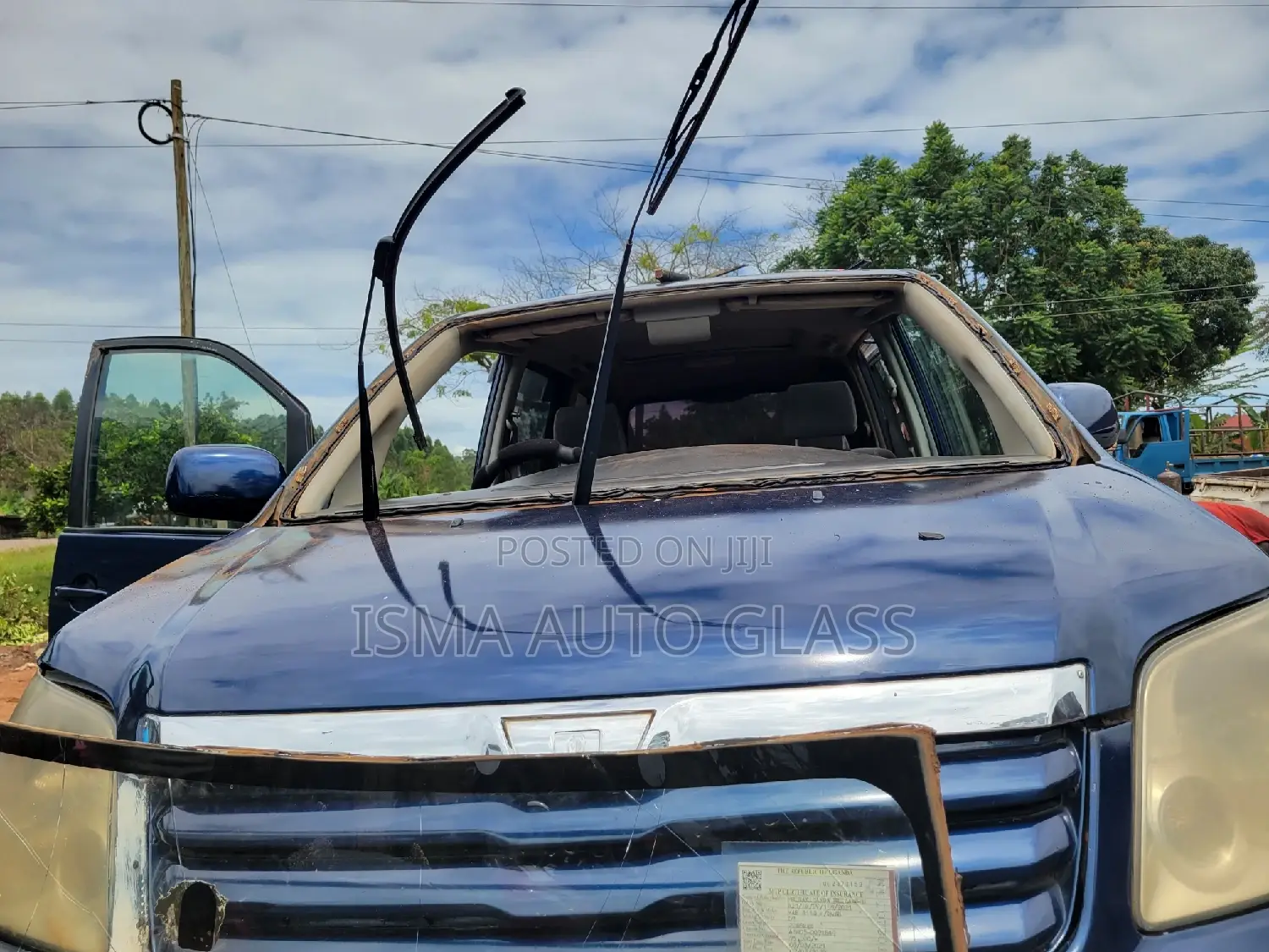 Windscreen Spare Fixing