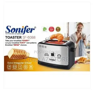 Sonifer Toaster Sf-6088 Bland New