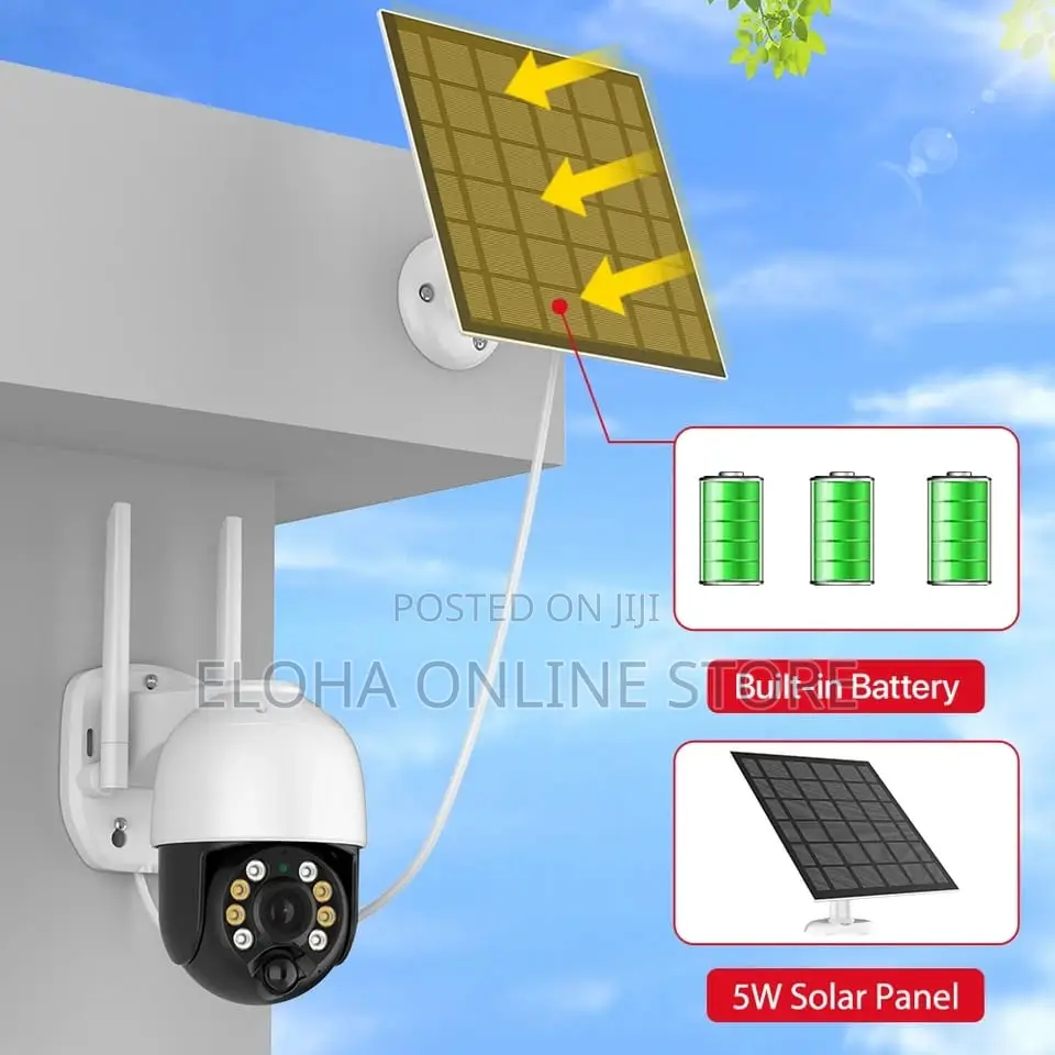 4 G SIM Cards Solar Wireless Outdoor Surveillance Camera